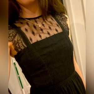 H&M lace black dress